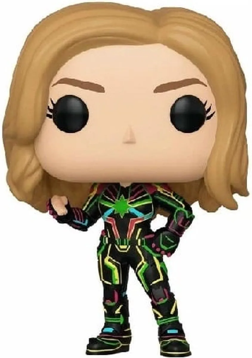 Funko Pop! Marvel Captain Marvel Neon Suit Glow in the Dark 69237