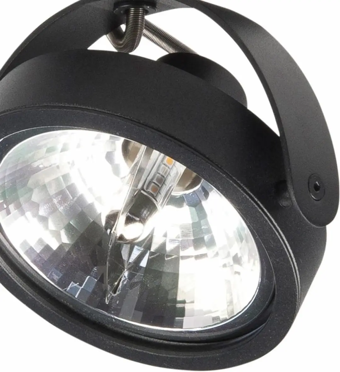 Artdelight Spot Wajer 12cm - 1 Lichtpunt - Zwart