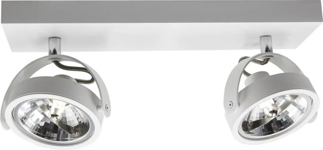 Artdelight Spot Wajer 2 Licht L 40cm Wit