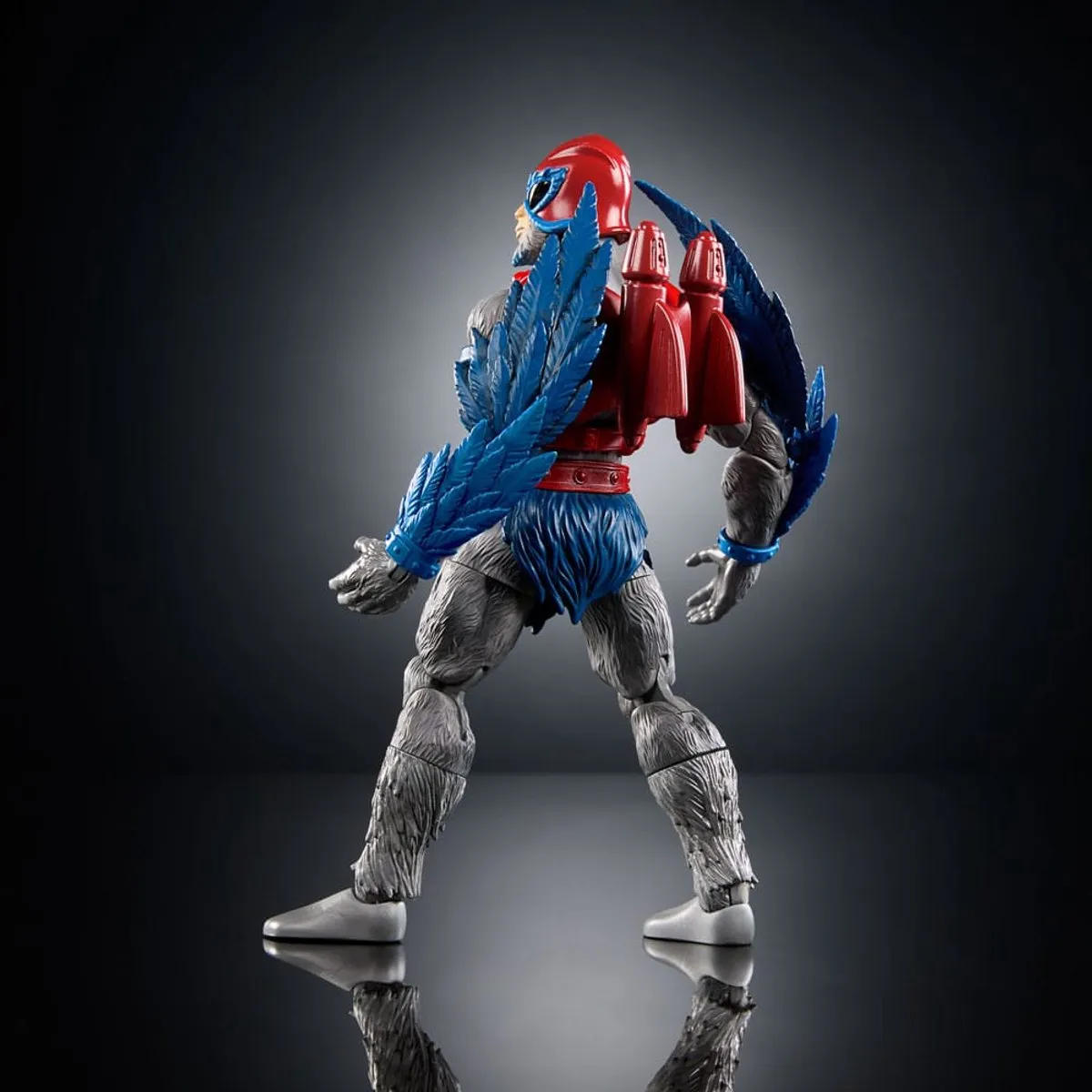 Mattel Masters of the Universe Stratos Action Figuur 18cm - Multi - afbeelding 6 van 6