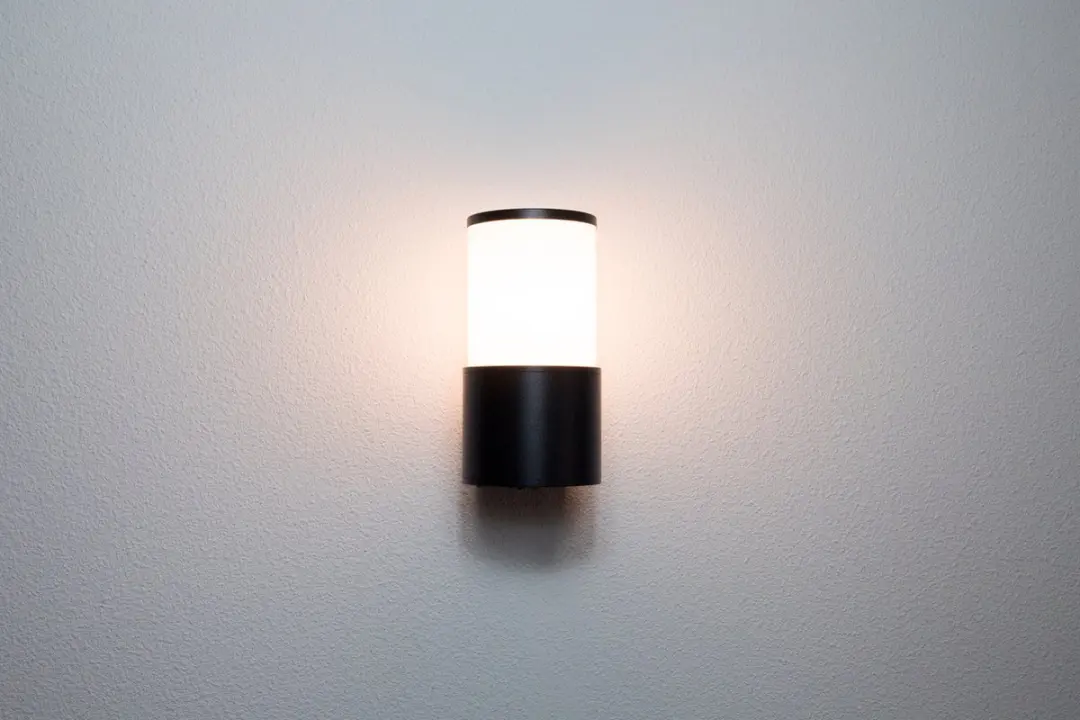 Groenovatie Buiten Wandlamp E27 IP54 - Mat Zwart