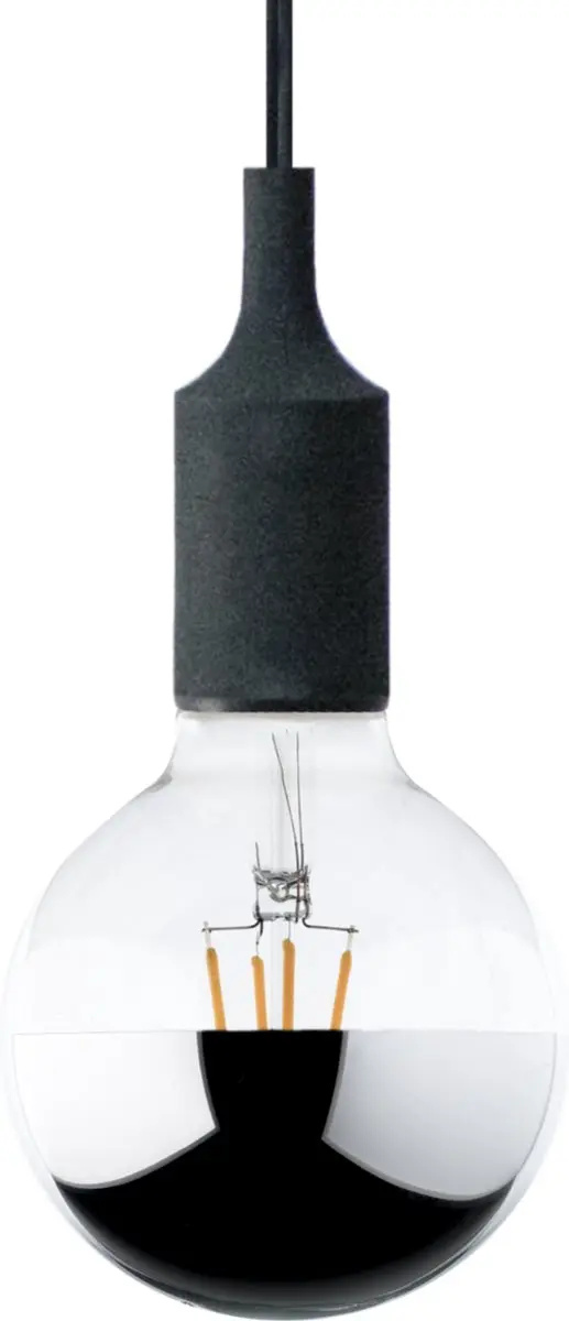 Groenovatie Fitting Hanglamp E27 - Ø41x97mm - Zwart - afbeelding 6 van 6