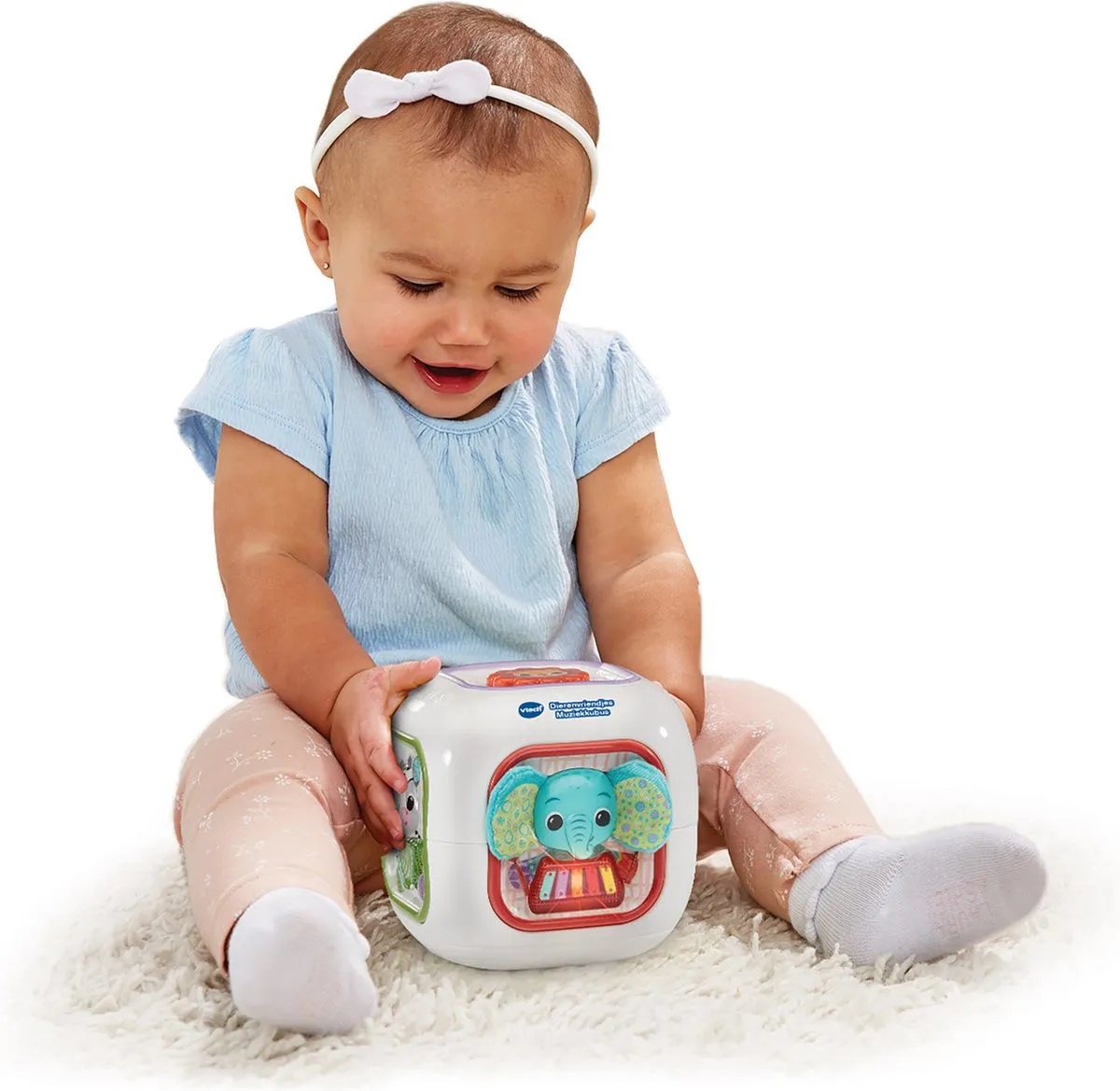 VTech Dierenvriendjes Muziekkubus 80-574123 - Educatief Speelgoed - Multicolor