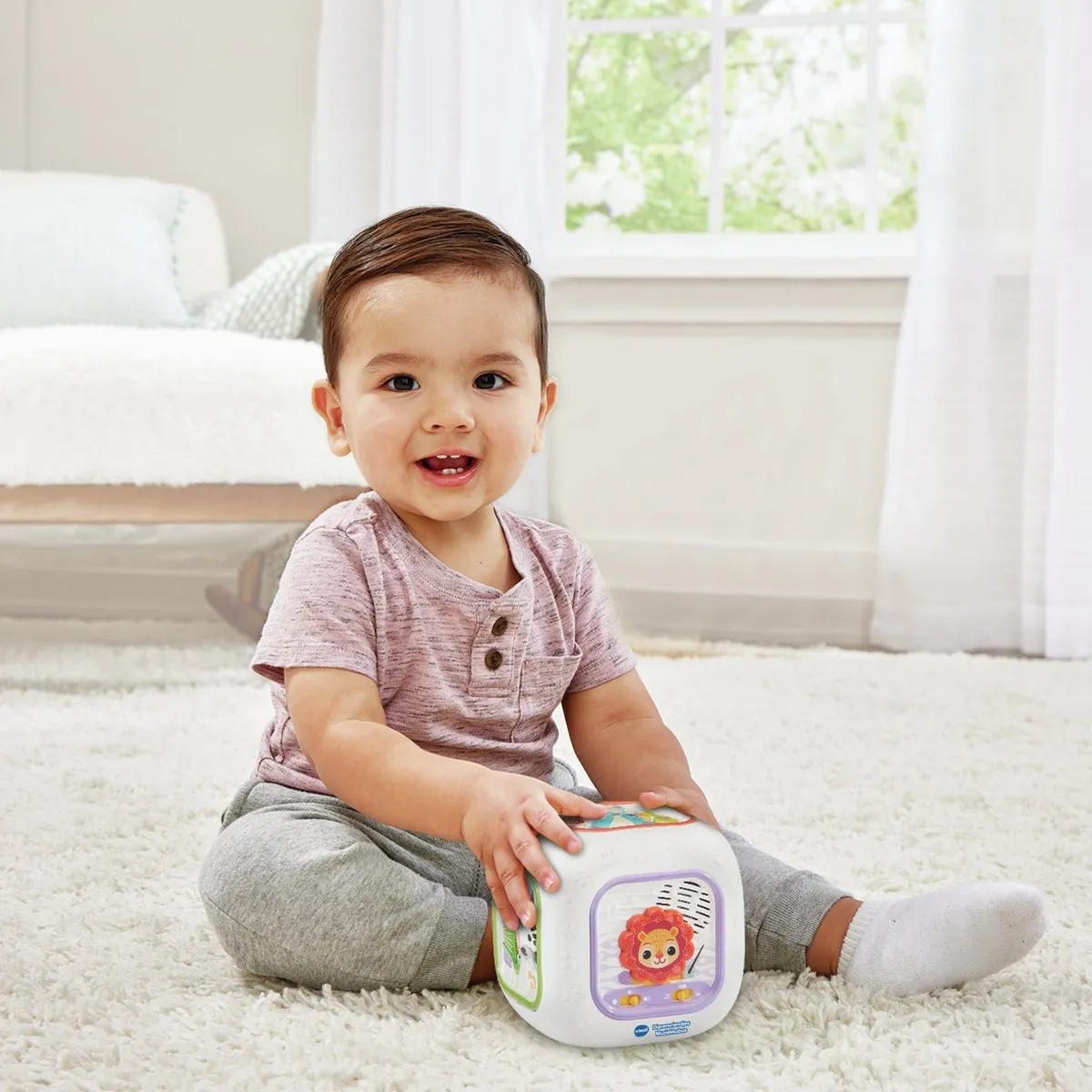 VTech Dierenvriendjes Muziekkubus 80-574123 - Educatief Speelgoed - Multicolor - afbeelding 6 van 6