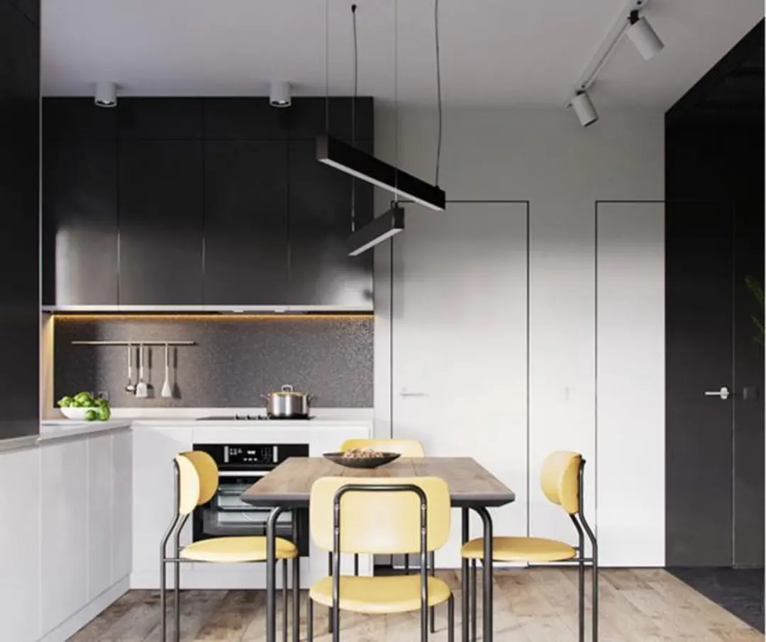 Groenovatie LED Linear Hangarmatuur 45W 120cm - Mat Zwart