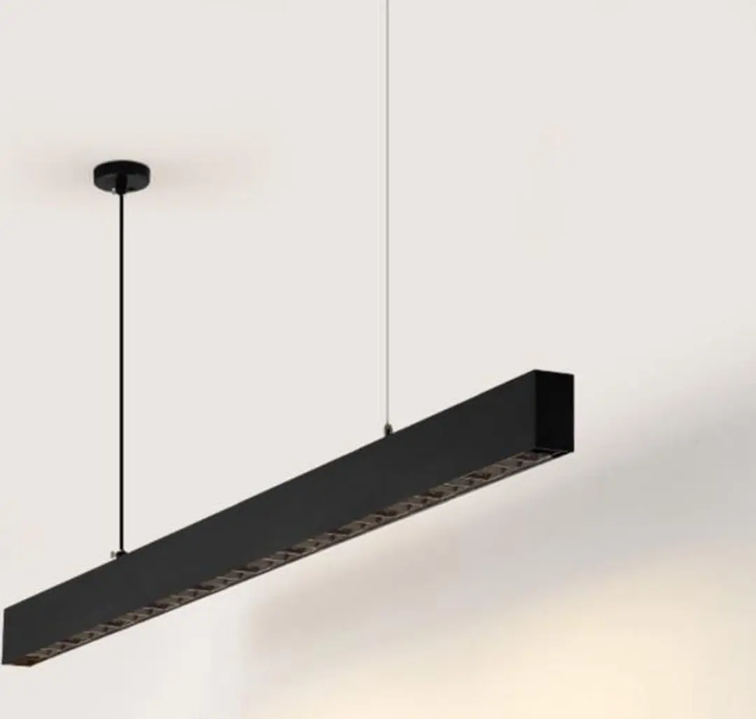 Groenovatie LED Linear Hangarmatuur 45W 120cm - Mat Zwart
