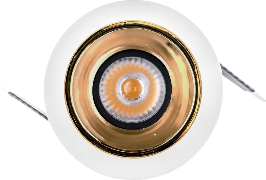 Groenovatie LED Inbouwspot 10W CREE - Ø84mm - Kantelbaar - Wit/Koper - afbeelding 6 van 6