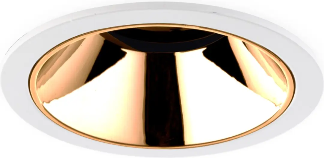 Groenovatie LED Inbouwspot 10W CREE - Ø84mm - Kantelbaar - Wit/Koper