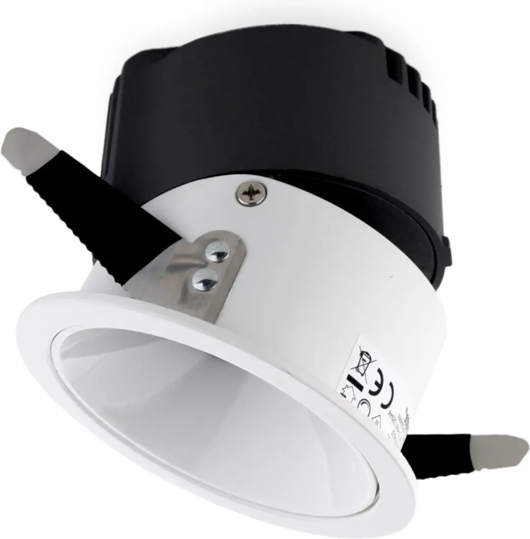 Groenovatie LED Inbouwspot 15W CREE - Ø108mm Kantelbaar
