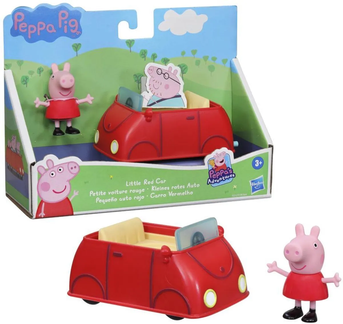 Hasbro Peppa Pig Little Red Car F2212 - Multi