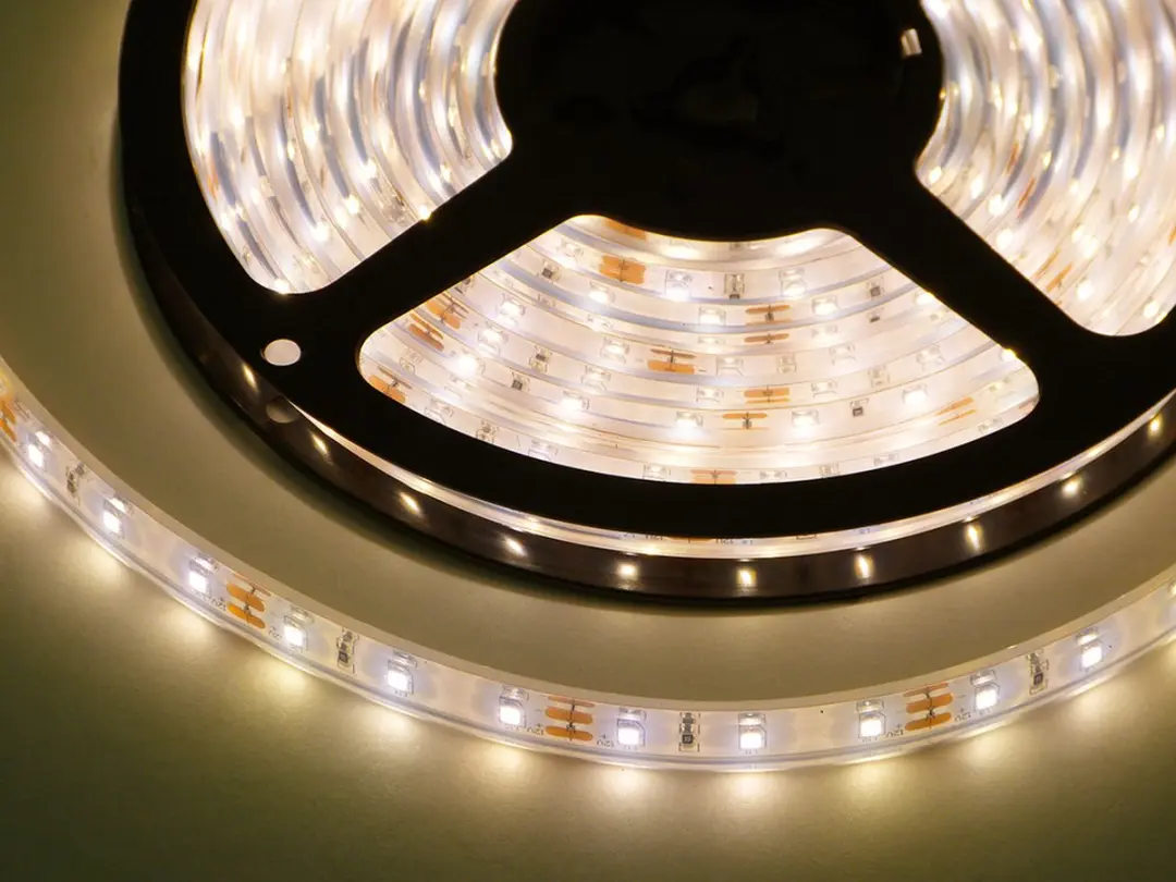 Groenovatie LED Strip 230V 5m 12W/m - Warm Wit 4000K