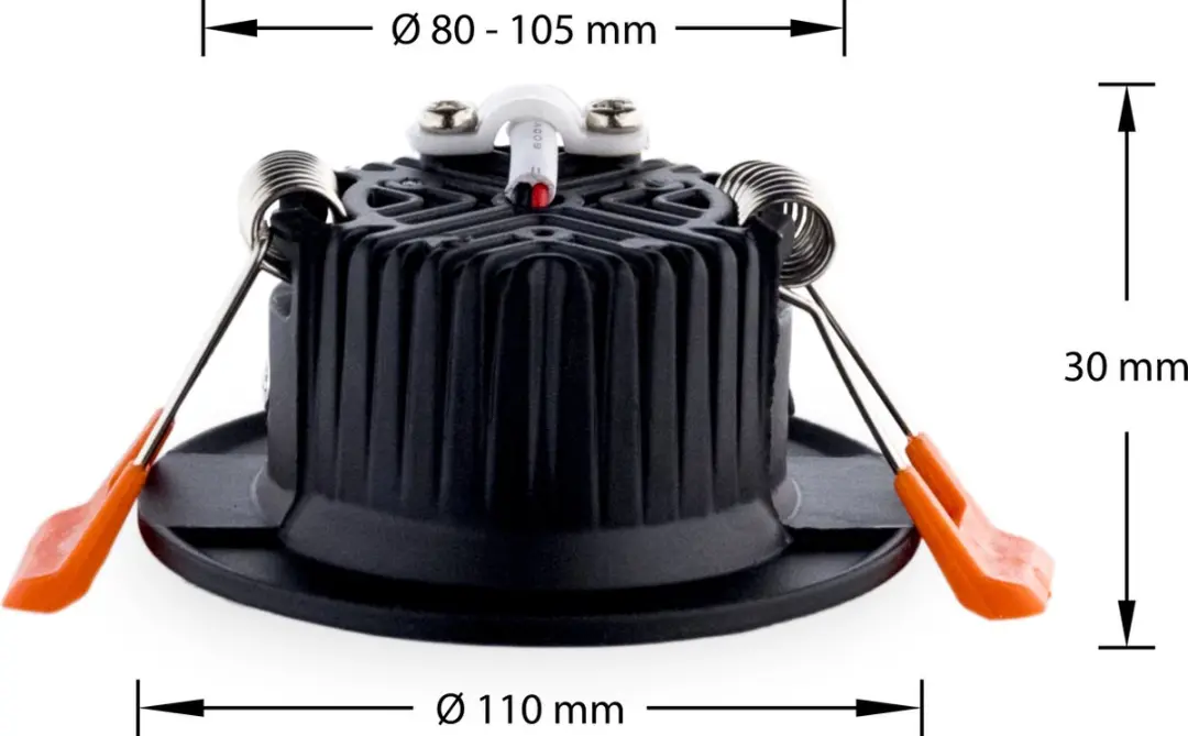 Groenovatie LED Plafondlamp 12W - Rond ⌀14cm Warm Wit