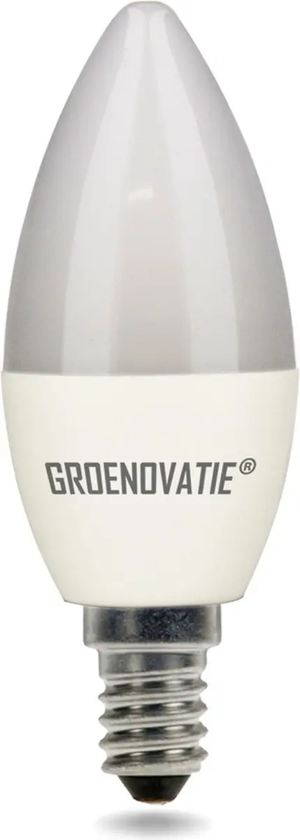 Groenovatie E14 LED Kaarslamp 5W Warm Wit - 6 Stuks