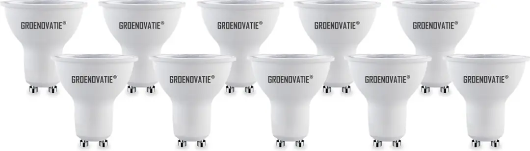 Groenovatie GU10 LED Spot 5W Warm Wit COB