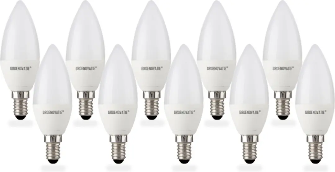 Groenovatie E14 LED Kaarslamp 5W Warm Wit