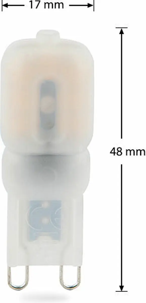 Groenovatie G9 LED Lamp 2W - Mat - Warm Wit