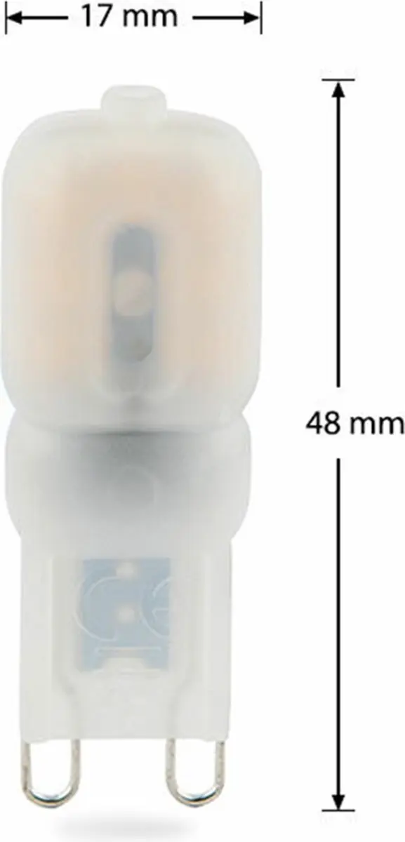 Groenovatie LED Lamp G9 2W Warm Wit - 6 Stuks
