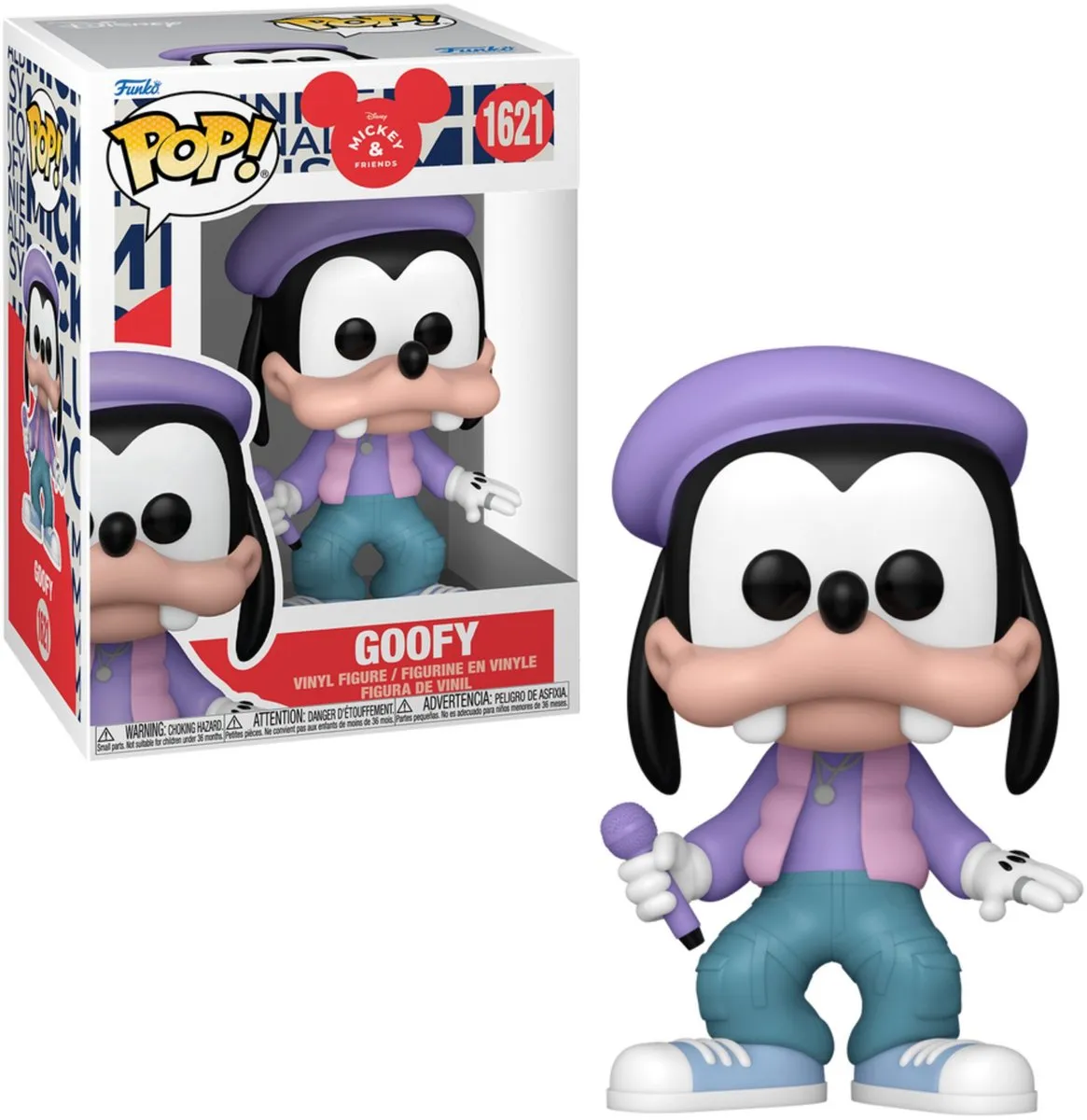 Funko Pop! Mickey & Friends Goofy K-Pop #1621 - Multicolor