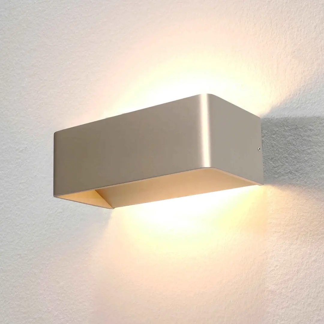 Artdelight Mainz Wandlamp Champagne