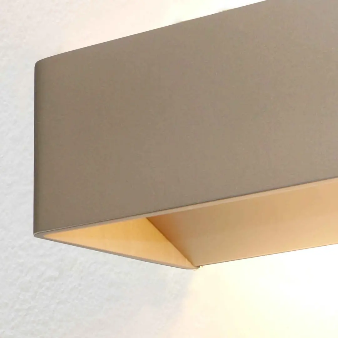 Artdelight Mainz Wandlamp Champagne - 2 LED 2700K