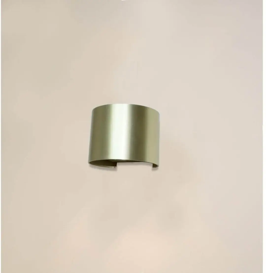 Artdelight Wandlamp Gyro B 13cm - Mat Goud