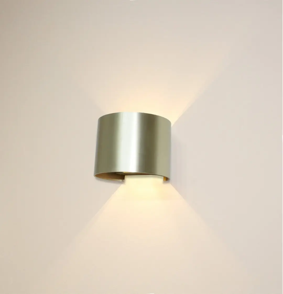 Artdelight Wandlamp Gyro B 13cm - Mat Goud