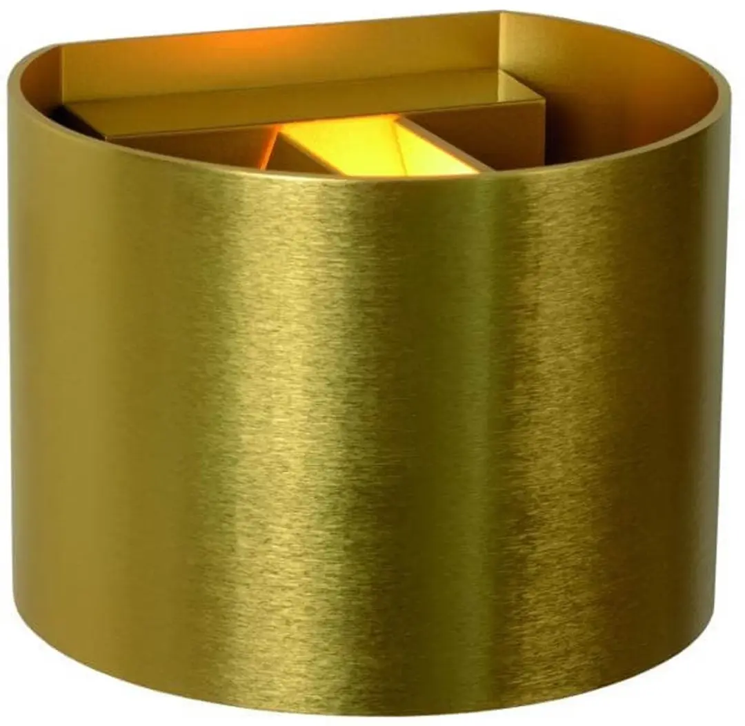 Artdelight Wandlamp Gyro B 13cm - Mat Goud