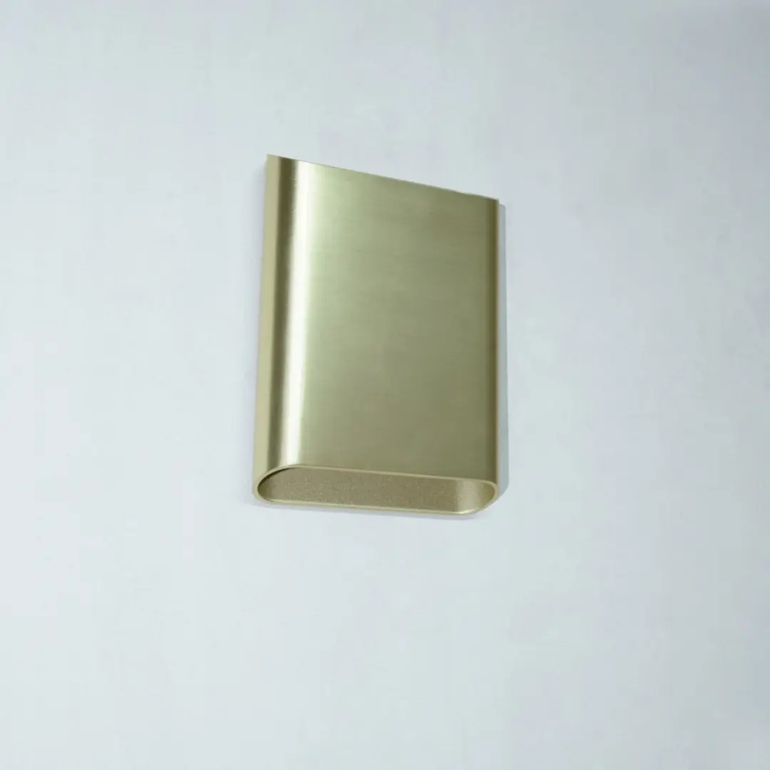 Artdelight Wandlamp Diaz L Goud - 2 Lichtpunten