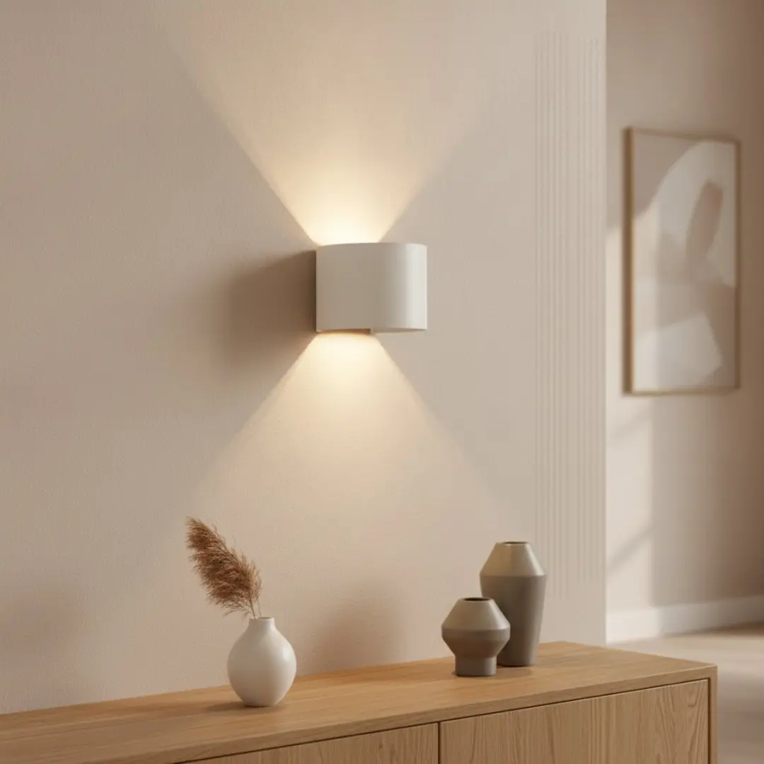 Artdelight Wandlamp Gyro B 13cm - Warm wit licht