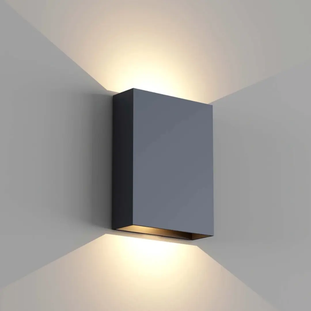 Artdelight Memphis Wandlamp Up & Down LED - 2700K - 12cm - Zwart