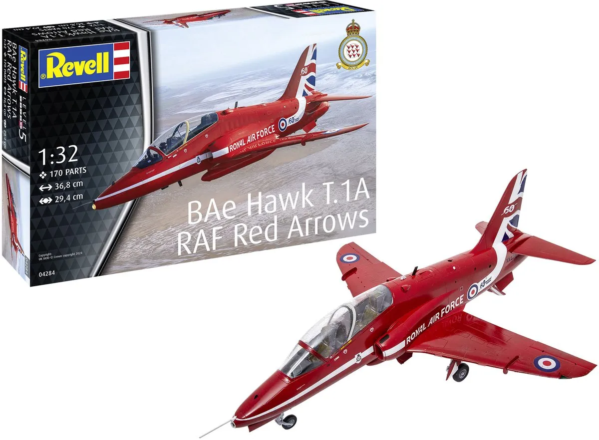 Revell 04284 BAe Hawk T.1A Straaljager Modelbouwpakket