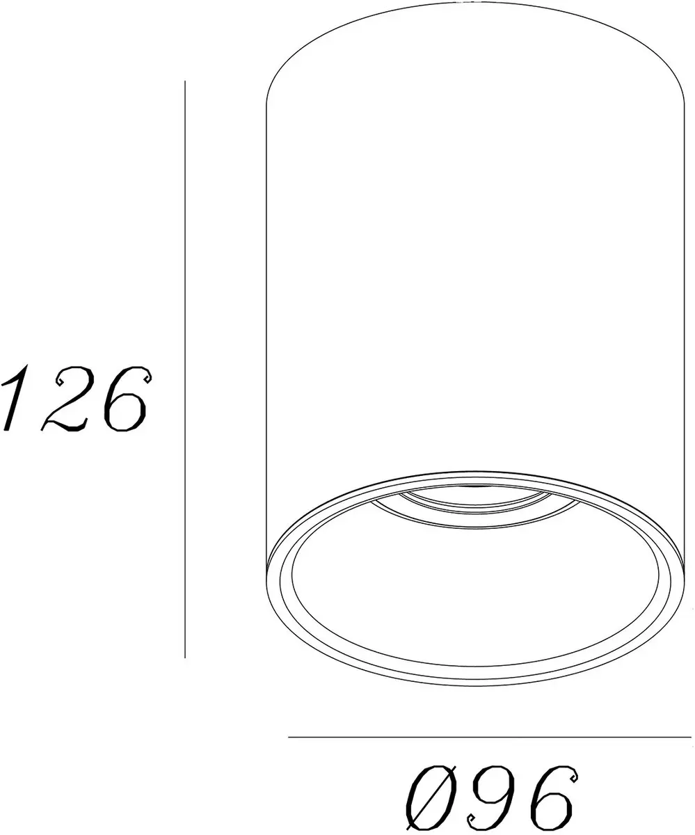Artdelight Spot Moreno Ø9.6cm - 10W - Champagne