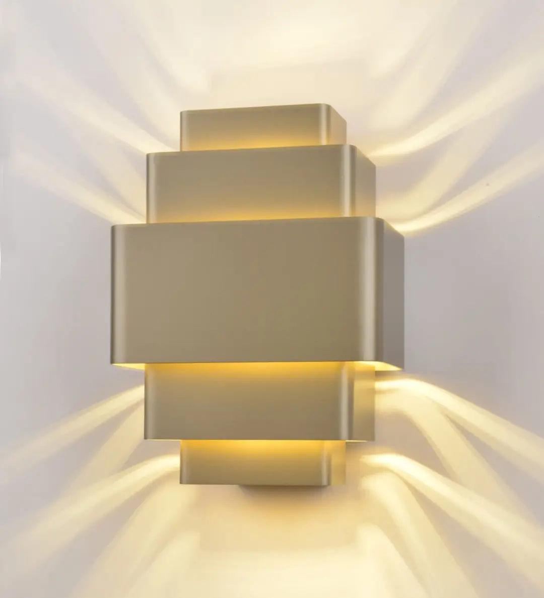 Artdelight Wandlamp Champagne 22cm