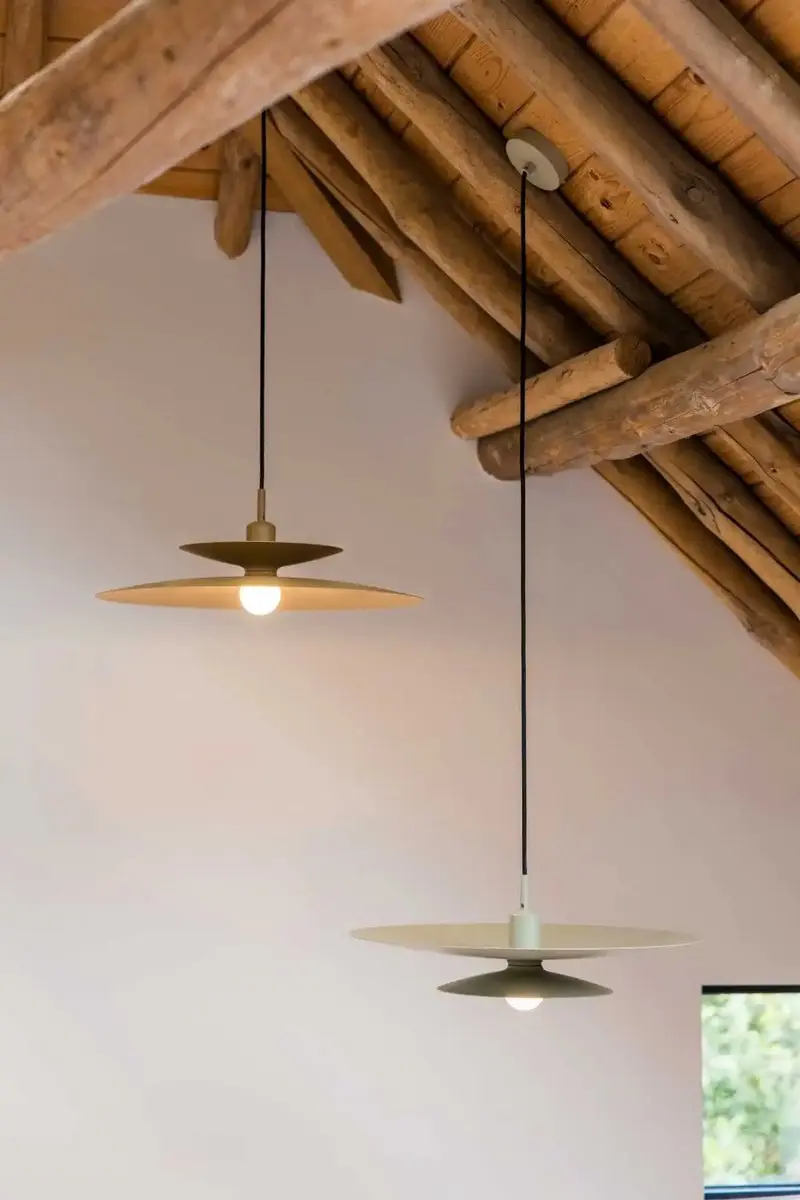 Artdelight Linares Hanglamp - Ø50cm Kaki