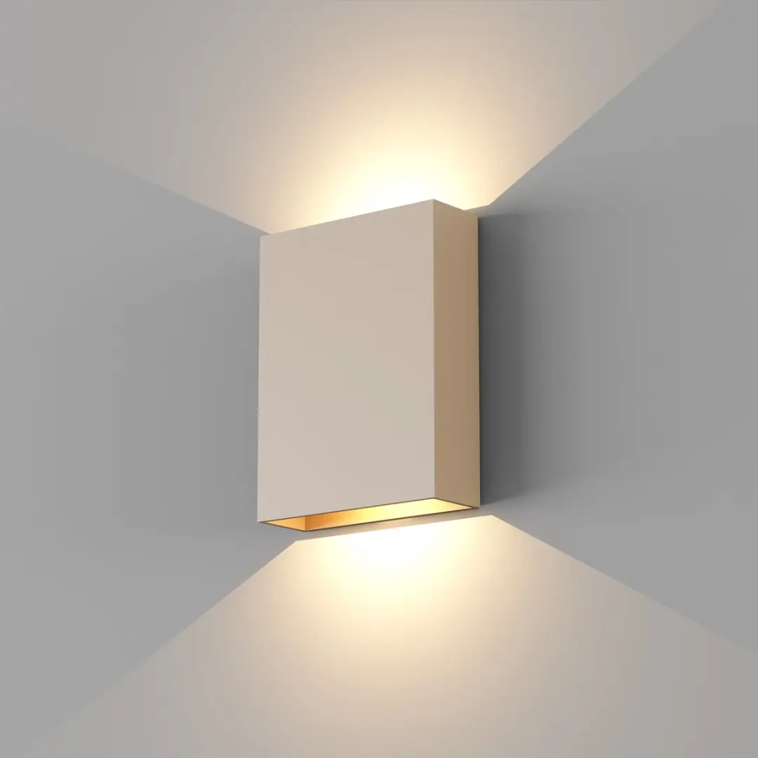 Artdelight Wandlamp Memphis H 16cm - Goudkleurig