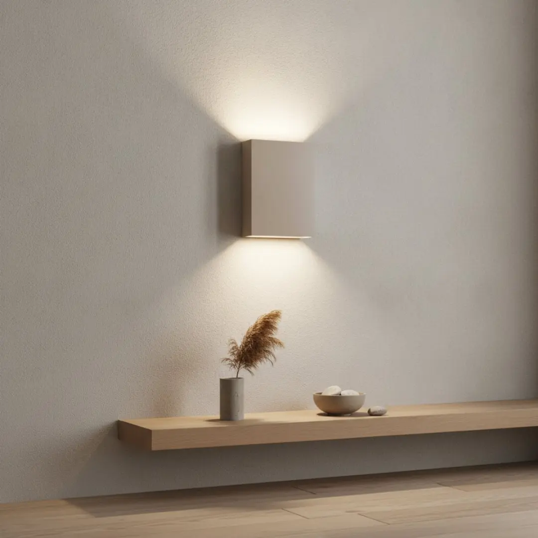 Artdelight Wandlamp Memphis H 16cm - Goudkleurig