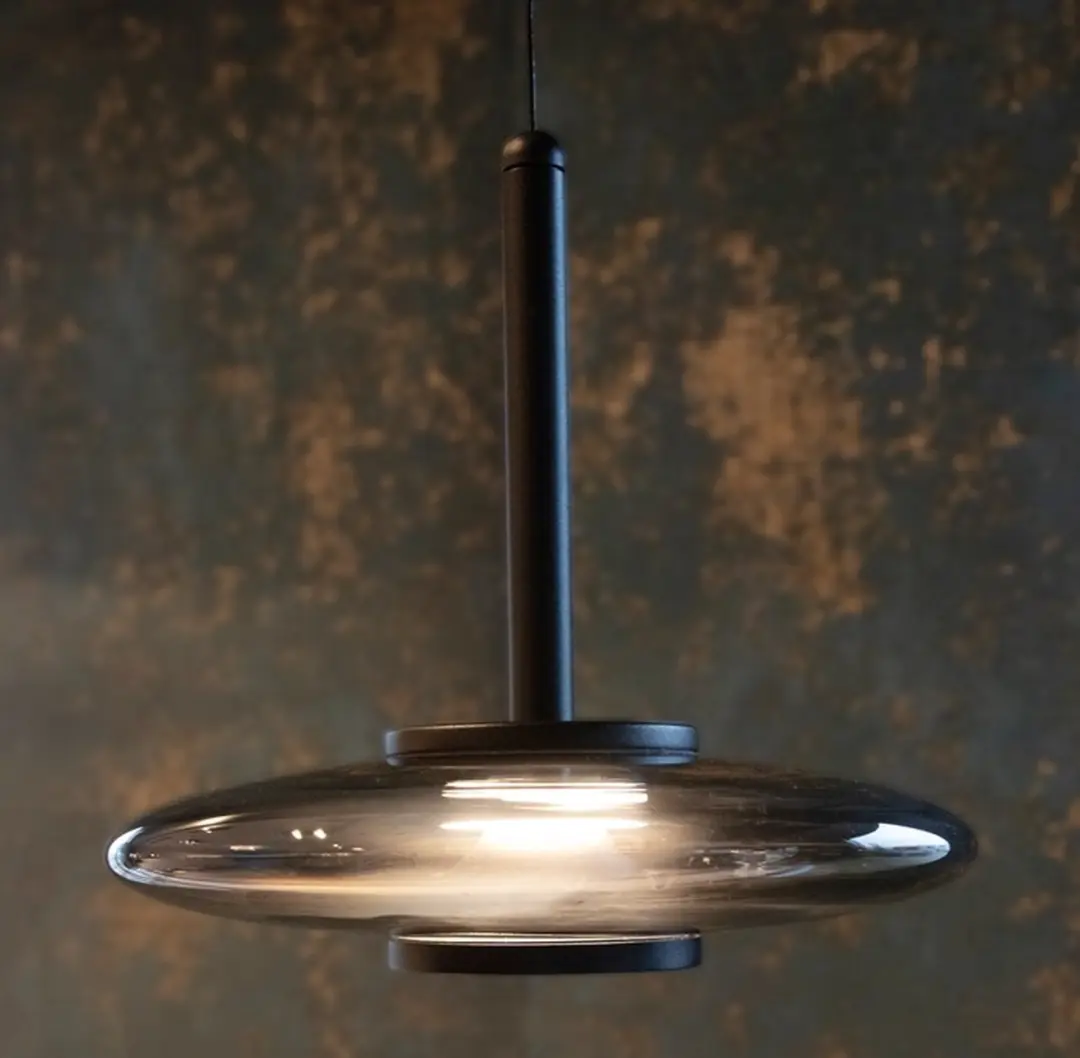 Artdelight Madison Hanglamp Ø22cm - Zwart