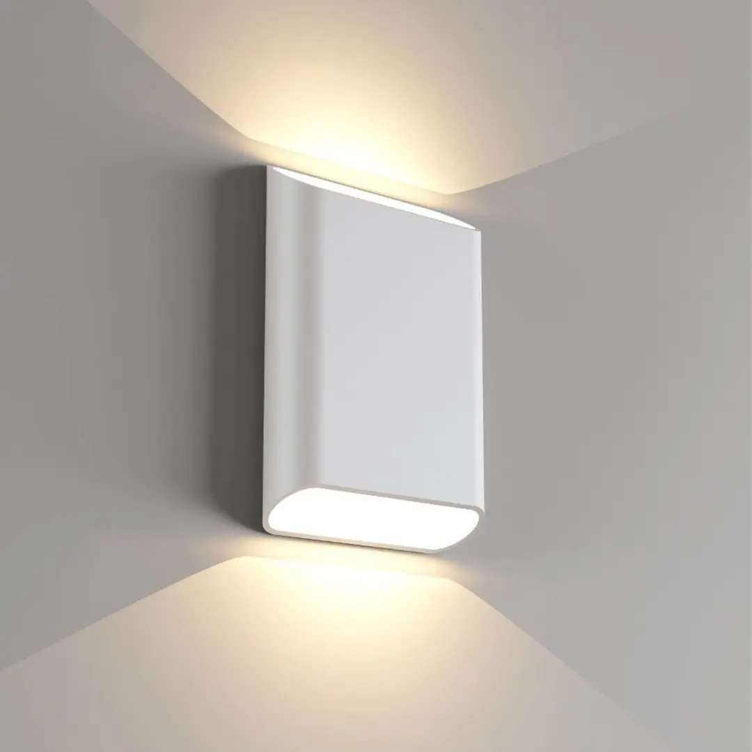 Artdelight Wandlamp Diaz-L 2x6W IP65 - Wit - Dim to Warm