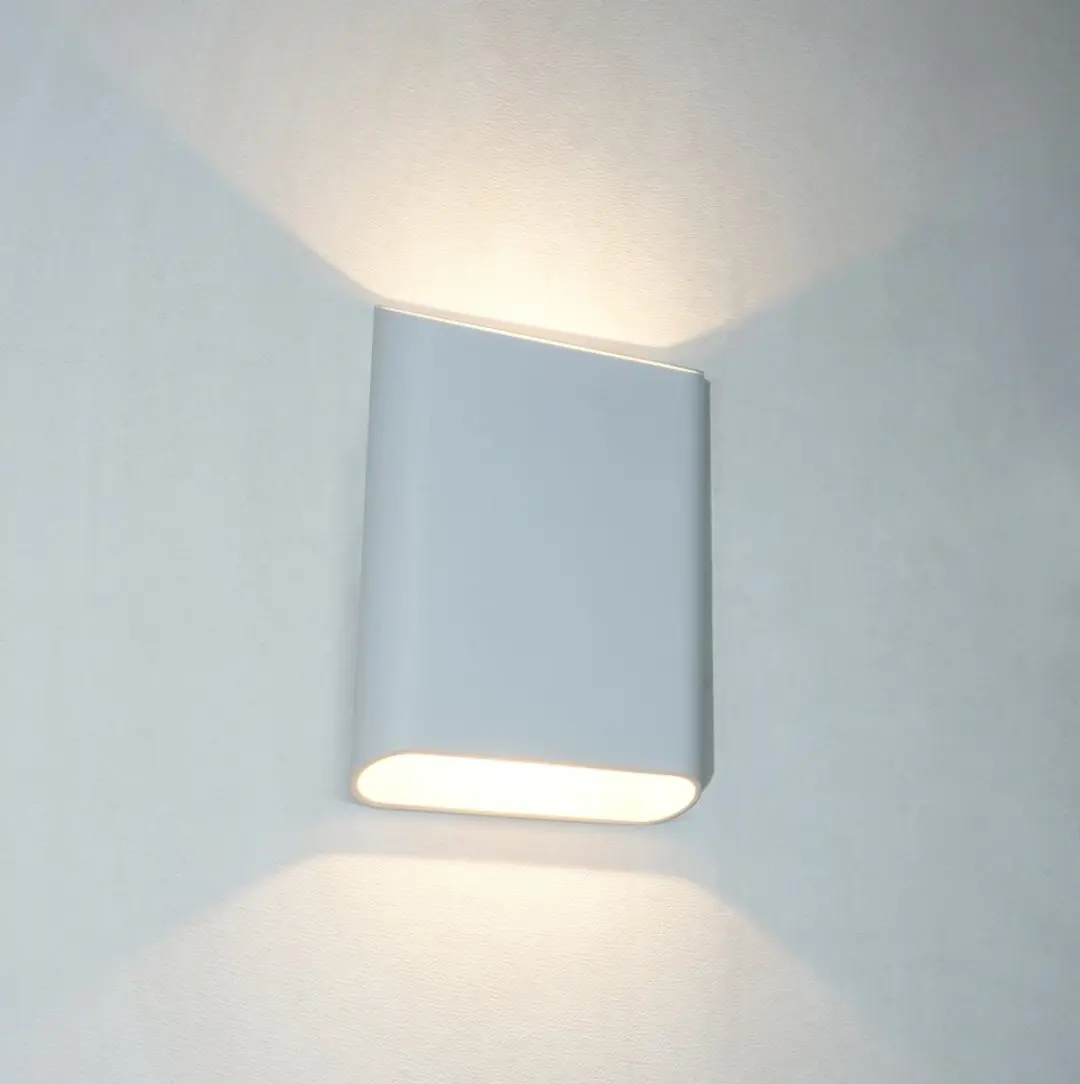 Artdelight Wandlamp Diaz-L 2x6W IP65 - Wit - Dim to Warm