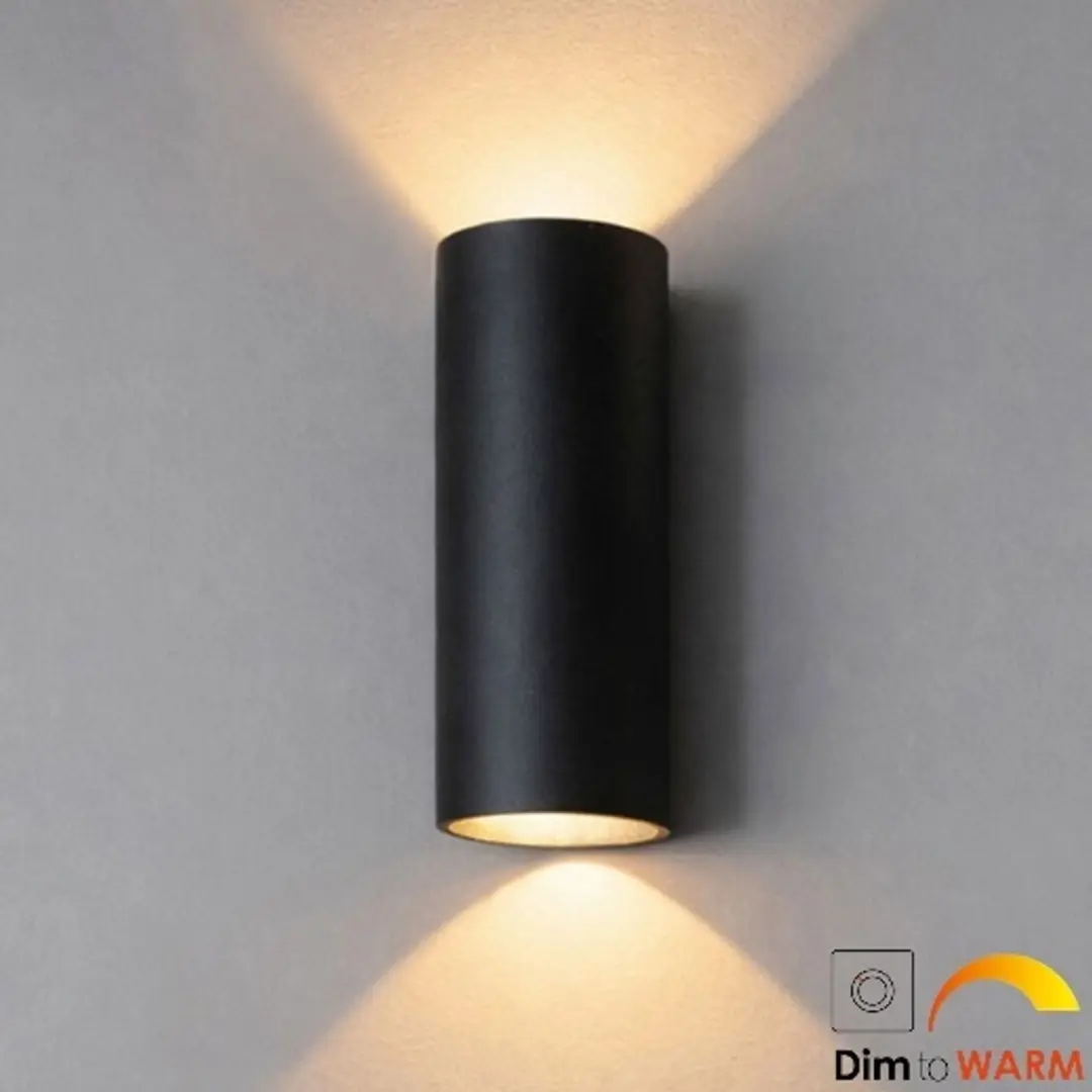 Artdelight Brody2 Wandlamp LED IP65 - 2x Ø7cm - Dimbaar Warm Wit