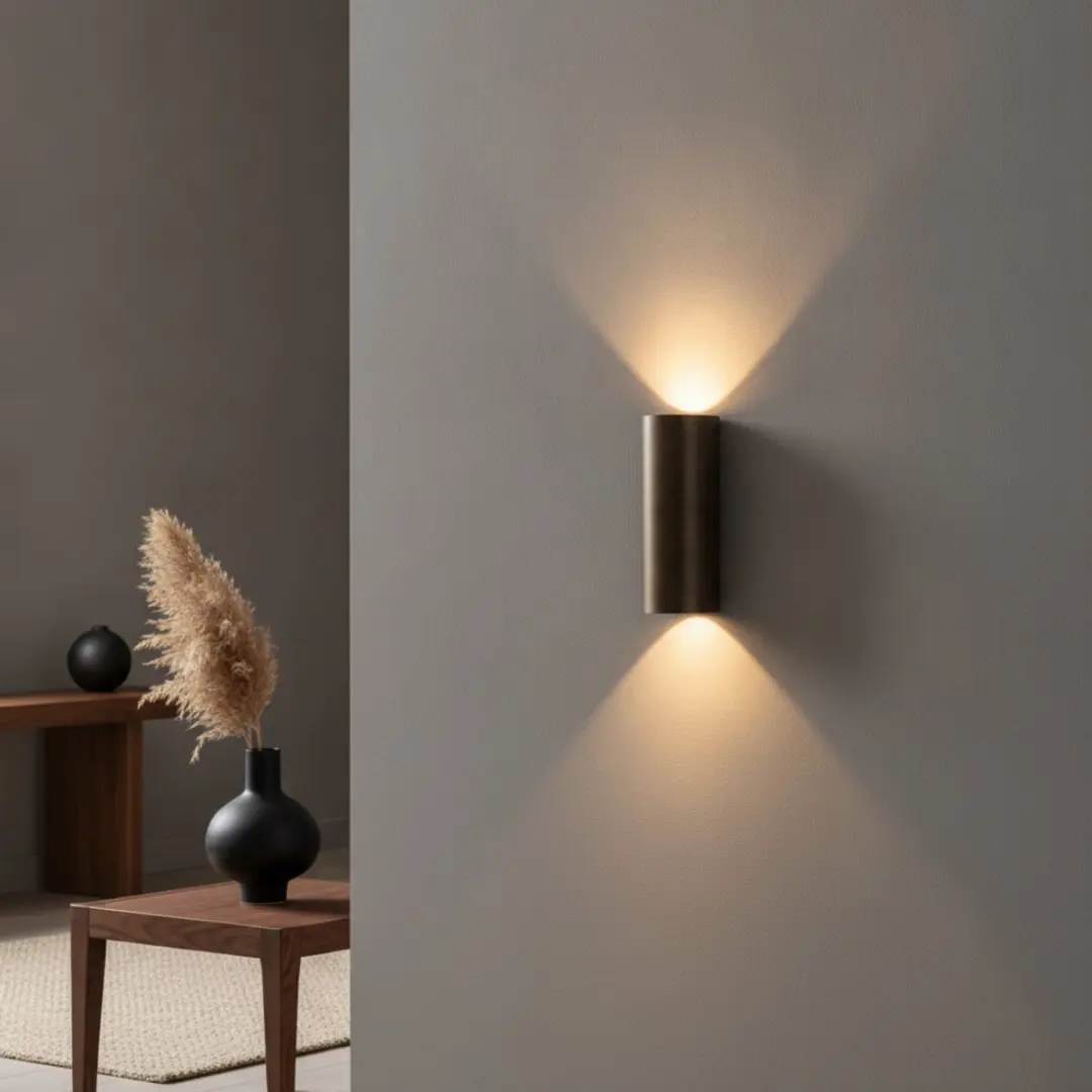 Artdelight Wandlamp Brody2 Donker Antiek Brons - 2x LED IP65