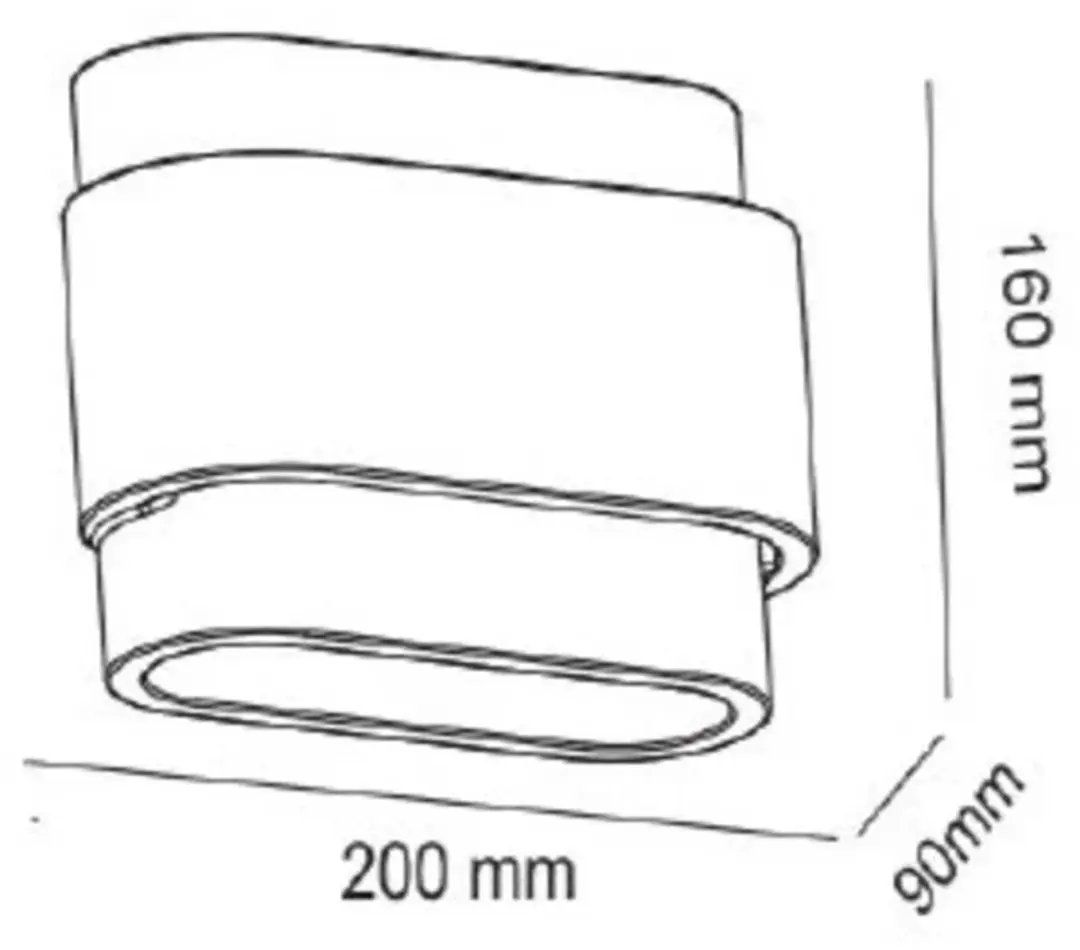 Artdelight Wandlamp Metz 20cm - 2 Lichtpunten - Goudkleurig