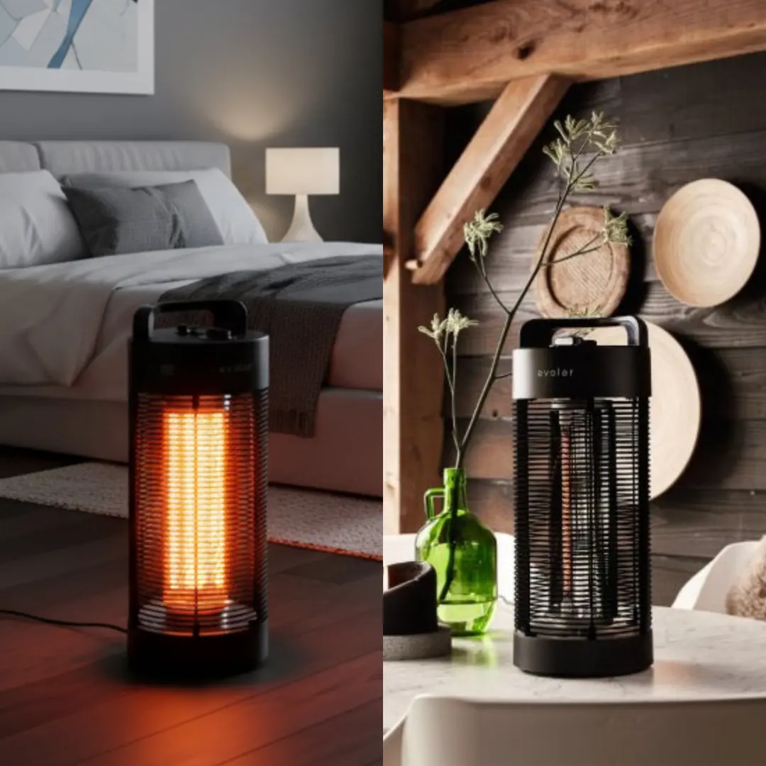 Evolar EVO-HD55 Infrarood Terrasverwarming 1200W - Zwart - afbeelding 4 van 6