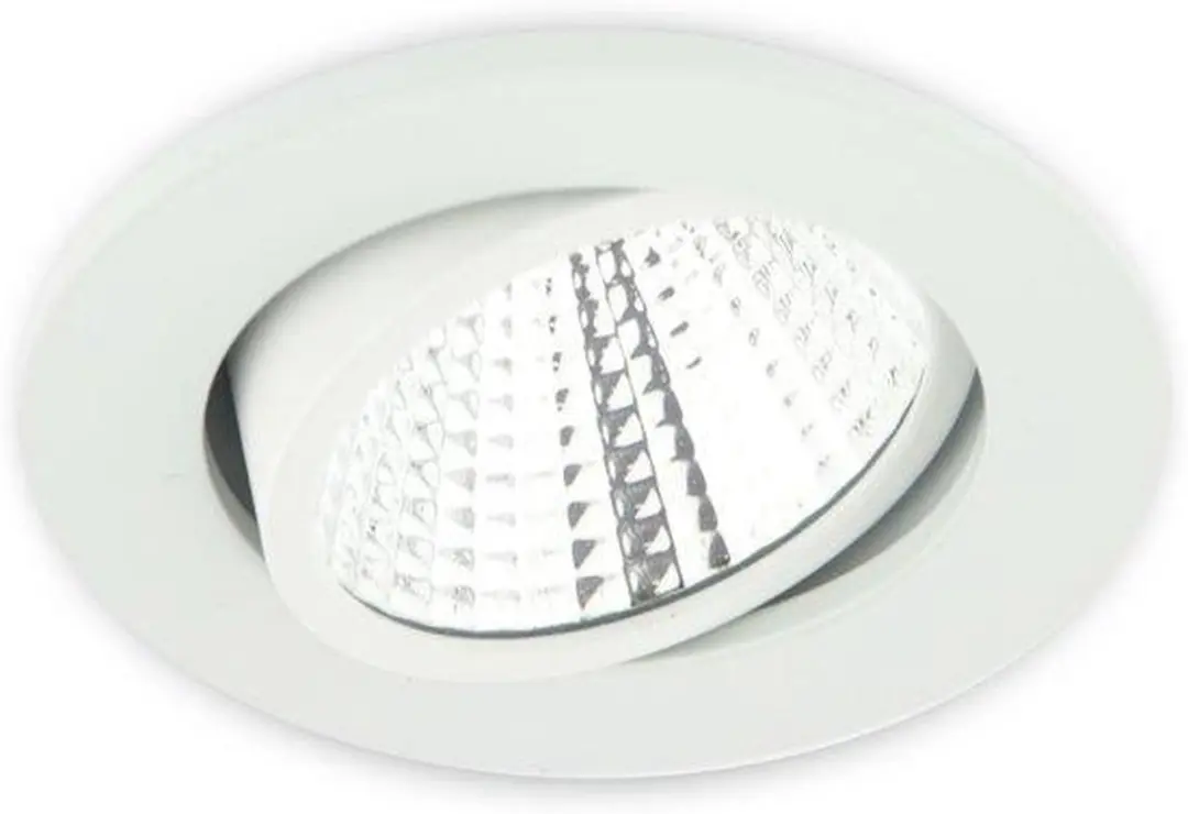 Groenovatie Inbouwspot LED 5W - Ø61mm - Kantelbaar & Dimbaar - Warm Wit