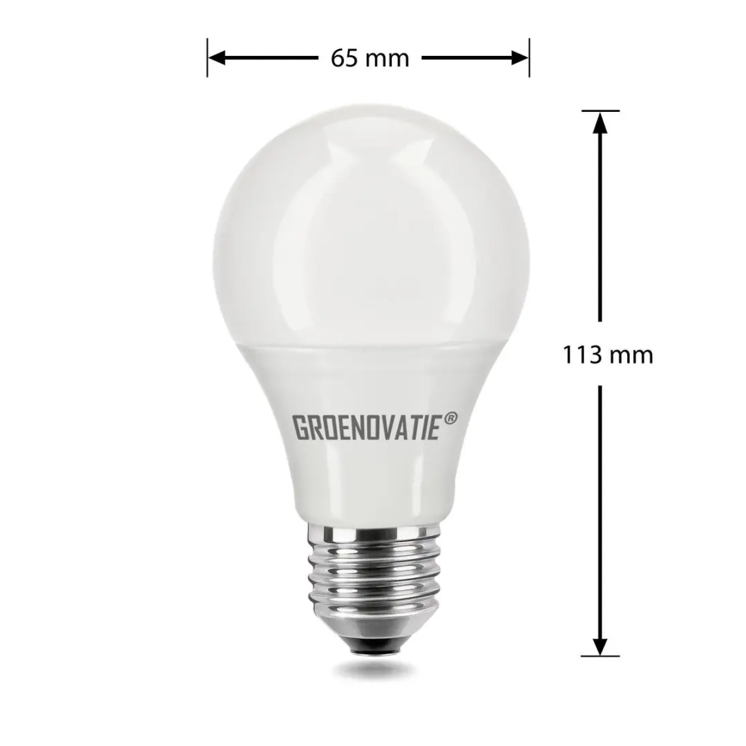 Groenovatie LED Lamp E27 7W - Warm Wit