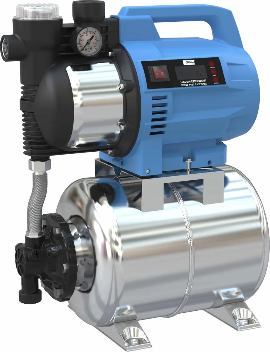 Güde Waterleiding hydrofoorpomp HWW 1400.3 VF INOX
