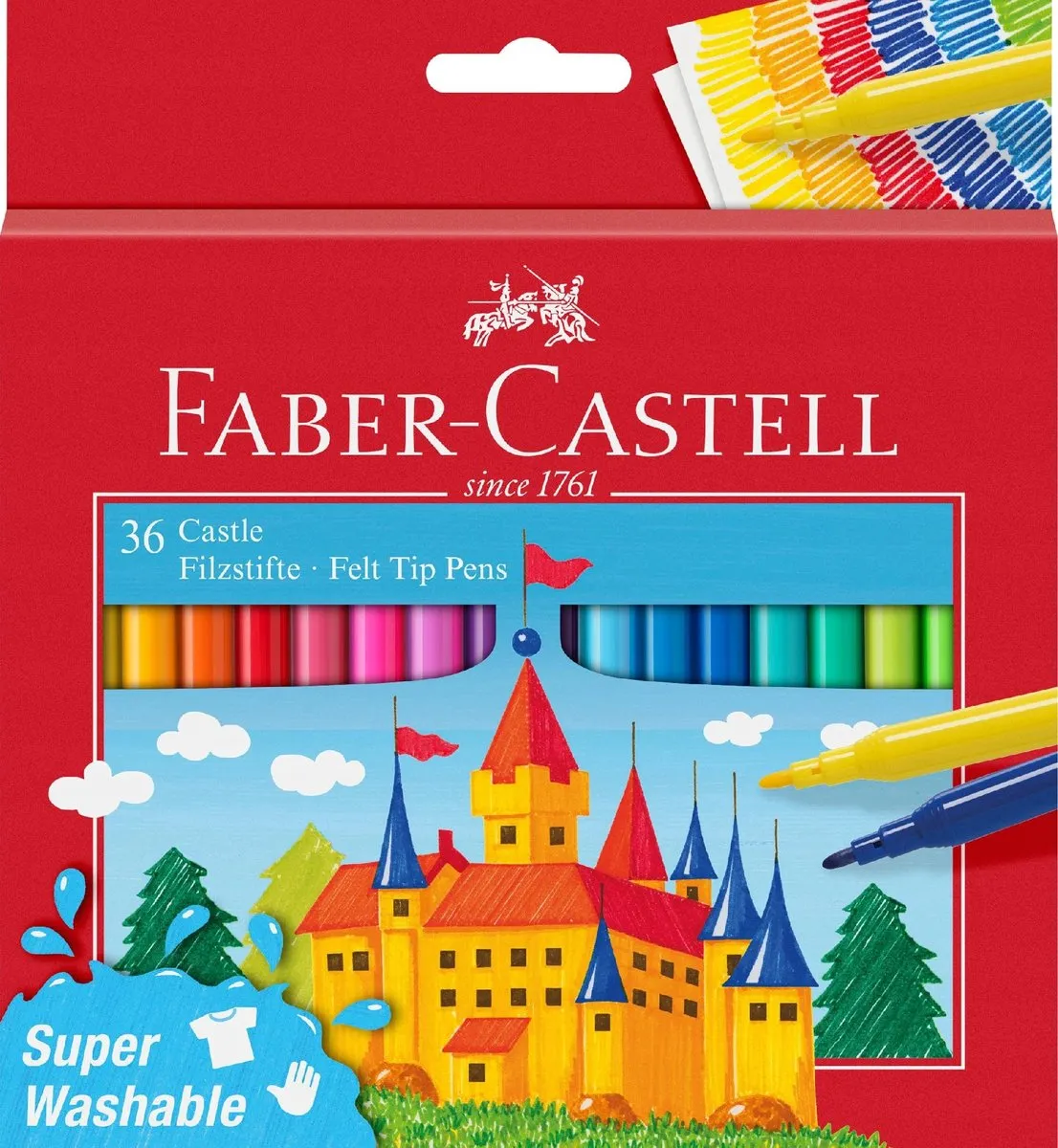 Faber-Castell Stiften Set 36 Kleuren Multicolor