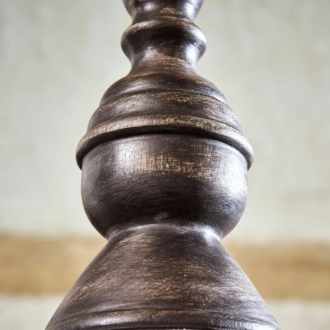 Loberon Léonelle Hanglamp - Ø33cm - Zwart/Zilver