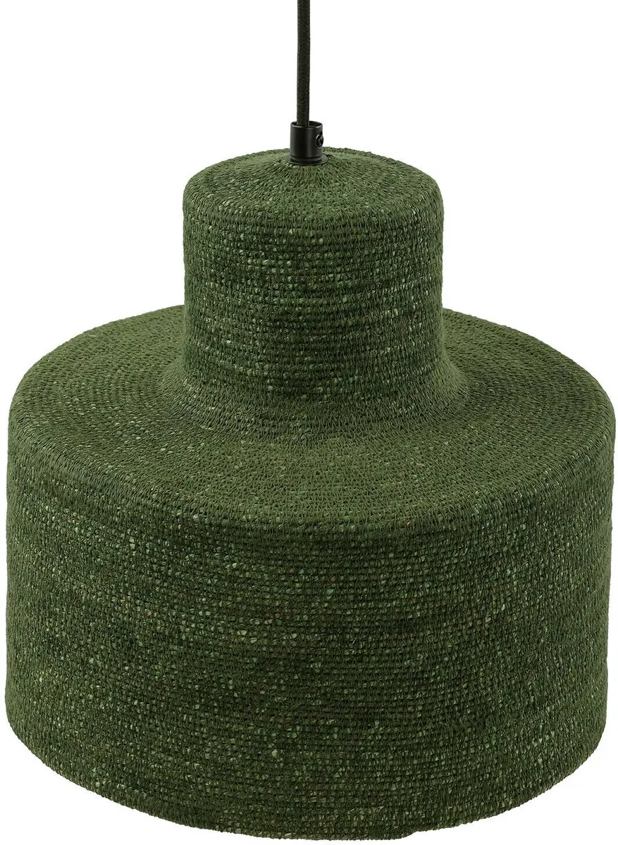 Loberon Frostrup Hanglamp - 40W - Ø30cm - Groen - afbeelding 6 van 6