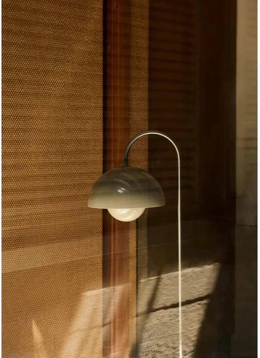 &Tradition Verner Panton Flowerpot VP12 Vloerlamp - Grijs/Beige